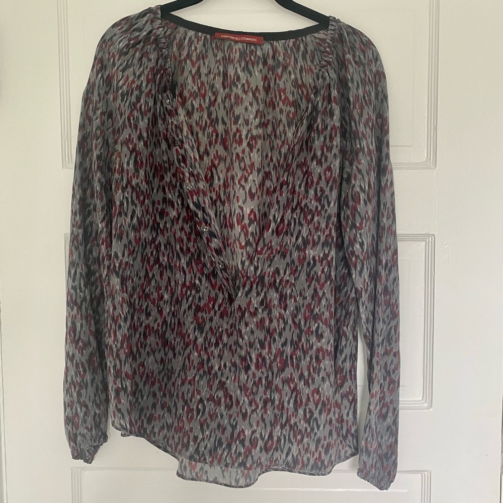 Comptoir des Contonnier silk blouse